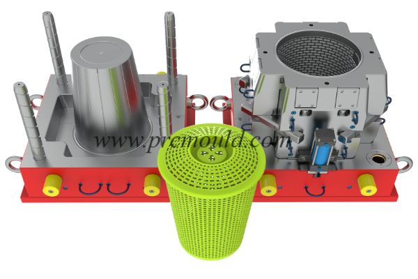 plastic laundry basket mould